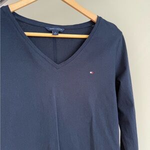 Tommy Hilfiger Long Sleeve V Neck